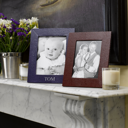 Chelsea Landscape Leather Photo Frame 7x5