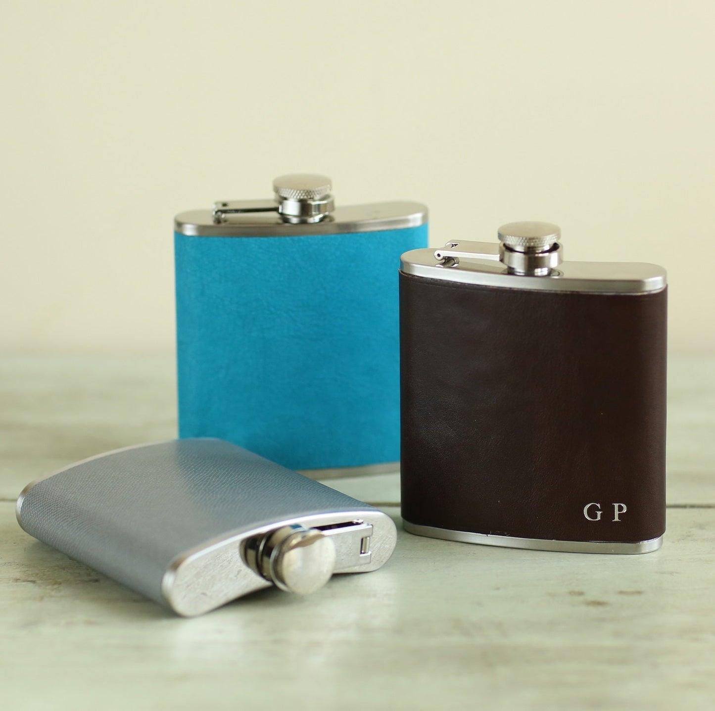 Grey Hip Flask