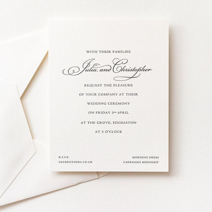 Julia Wedding Invitations