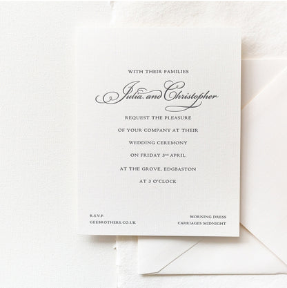 Julia Wedding Invitations