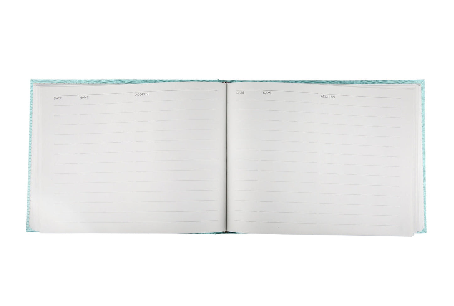 Chelsea Lined Landscape Leather Visitors Book